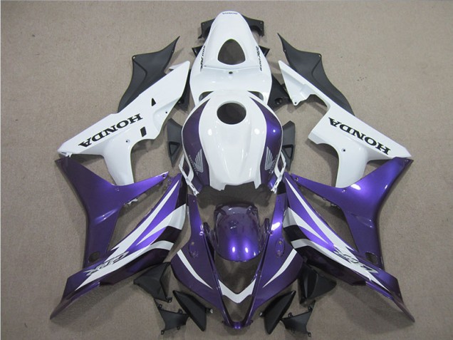 Roxo Branco Carenagem Moto CBR 1000RR 2004-2005