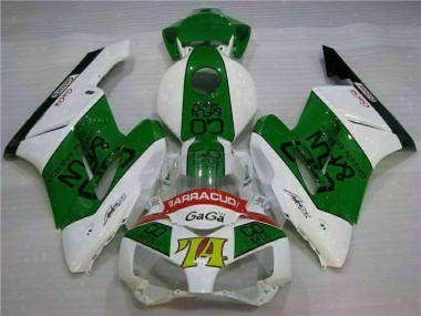 Verde Branco Carenagem Moto CBR 1000RR 2004-2005