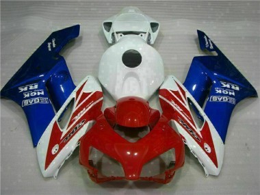 Vermelho Azul Carenagem Moto CBR 1000RR 2004-2005