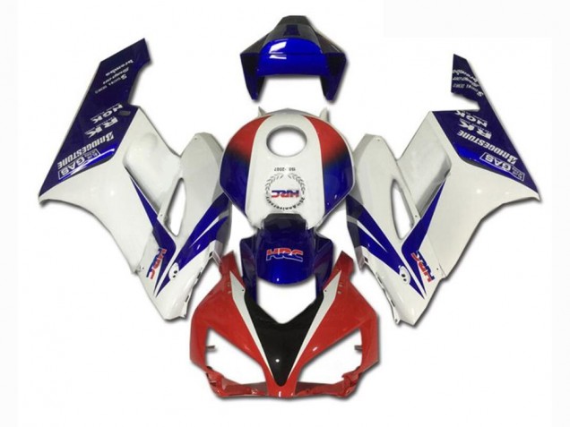 Vermelho Branco Azul Carenagem Moto CBR 1000RR 2006-2007