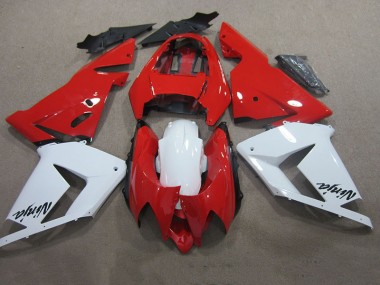 Vermelho Branco Ninja Carenagem Moto ZX10R 2003-2005